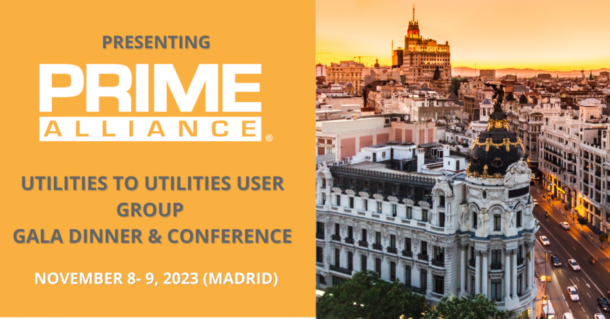 6th Annual PRIME Utility-to-Utility User Group Gala Dinner & Conference