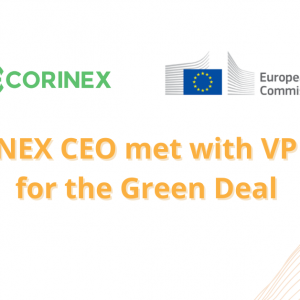 CORINEX CEO met with VP of EC for the Green Deal