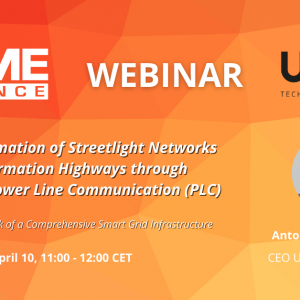 10/04 – PRIME WEBINAR The transformation of Streetlight Networks into Information Highways through Broadband Power Line Communication (PLC)