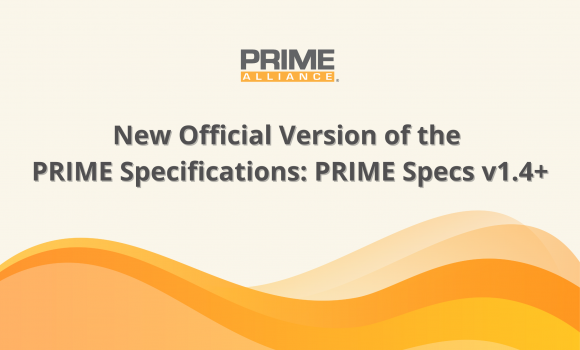 New Official Version of the PRIME Specifications: PRIME Specs v1.4+